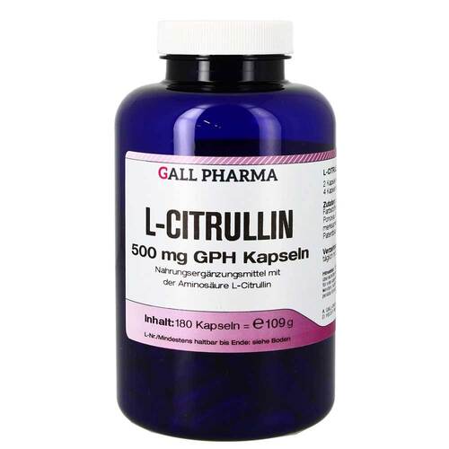L-Citrullin 500 mg Gph Kapseln - 1