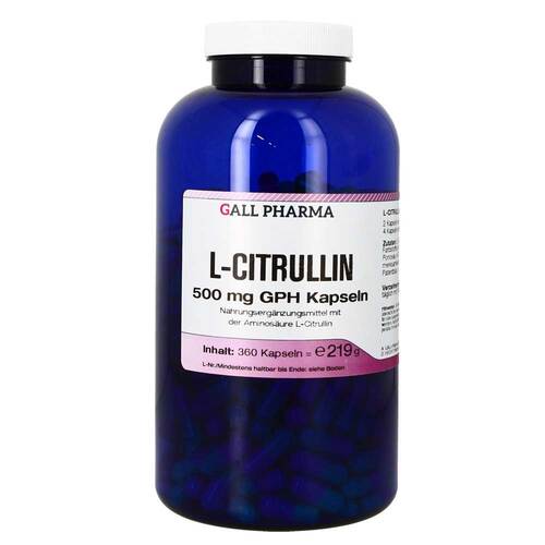 L-Citrullin 500 mg Gph Kapseln - 1