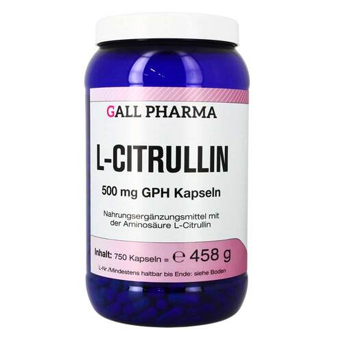 L-Citrullin 500 mg Gph Kapseln - 1