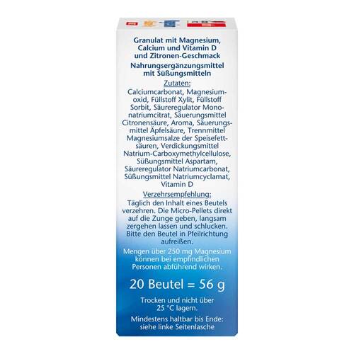 Doppelherz Magnesium + Calcium+D3 Direct Pellets - 4