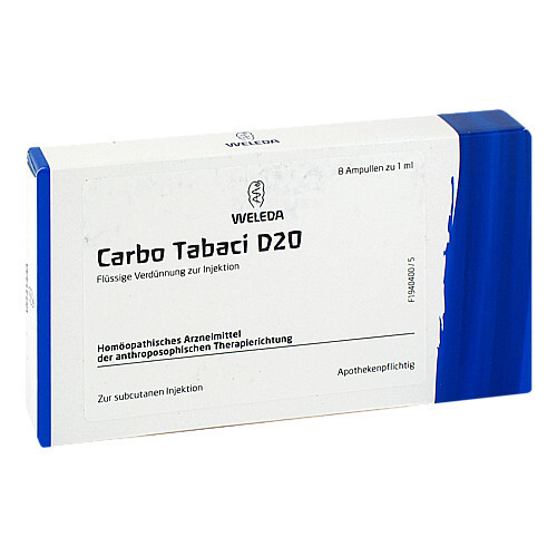 CARBO TABACI D 20 Ampullen - 1