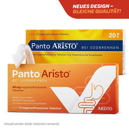 Panto Aristo bei Sodbrennen 20 mg magensaftresistent Tabletten  - 2