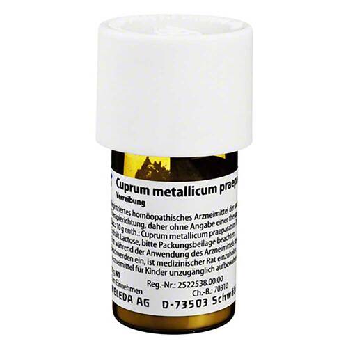 Cuprum metallicum Pr&auml;parat D 12 Trituration - 1
