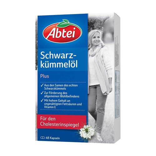 Abtei Schwarzk&uuml;mmel&ouml;l Plus Kapseln - 1