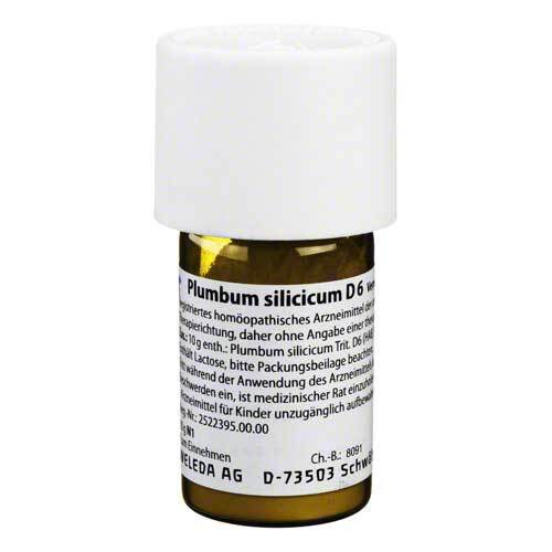 PLUMBUM SILICICUM D 6 Trituration - 1