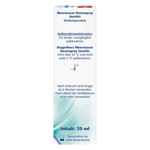 Doppelherz Meerwasser Nasenspray mit Panthenol - 4