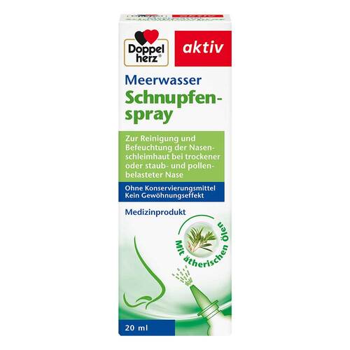 Doppelherz Meerwasser Schnupfenspray - 1
