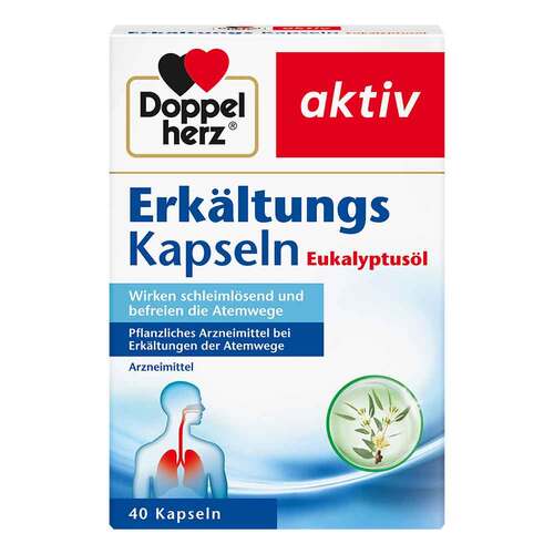Doppelherz Erk&auml;ltungskapseln Eukalyptus&ouml;l - 1