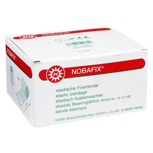 Nobafix Fixierbinden elastisch 8 cmx4 m - 1