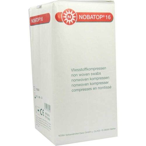Nobatop 16 Kompressen 10x10 cm unsteril - 1