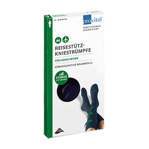 Provital Reisekniestr&uuml;mpfe Gr&ouml;&szlig;e 39-42 schwarz - 1