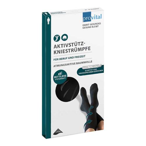 Provital Reisekniestr&uuml;mpfe Gr&ouml;&szlig;e 43-46 schwarz - 1