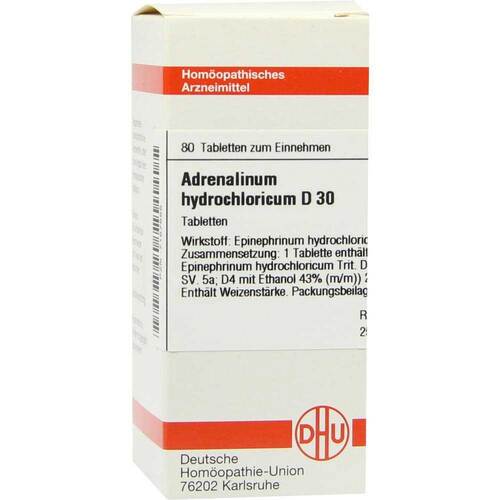 ADRENALINUM HYDROCHLORICUM D 30 Tabletten - 1
