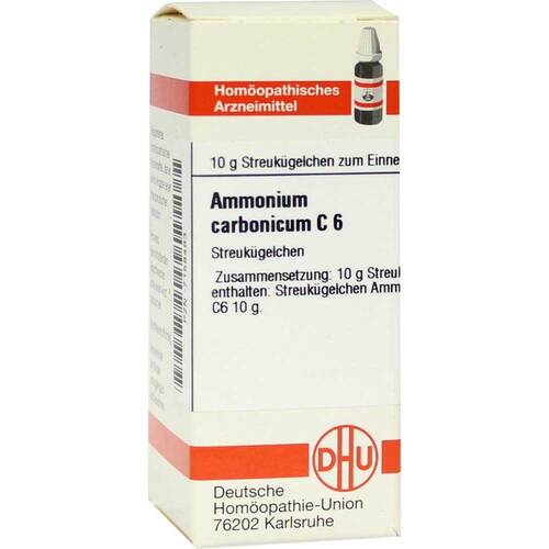 Ammonium carbonicum C 6 Globuli - 1