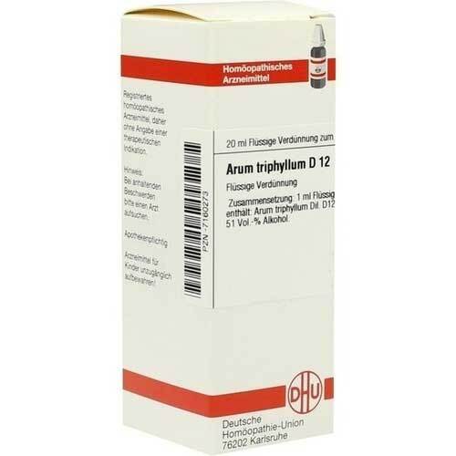 ARUM TRIPHYLLUM D 12 Dilution - 1