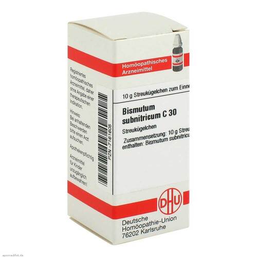 Bismutum Subnitricum C 30 Globuli - 1