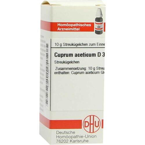 CUPRUM ACETICUM D 3 Globuli - 1