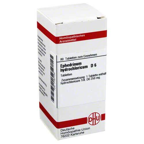 Ephedrinum hydrochloricum D 6 Tabletten - 1