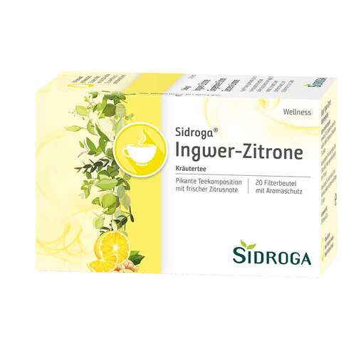 Sidroga Wellness Ingwer-Zitrone Tee Filterbeutel - 1