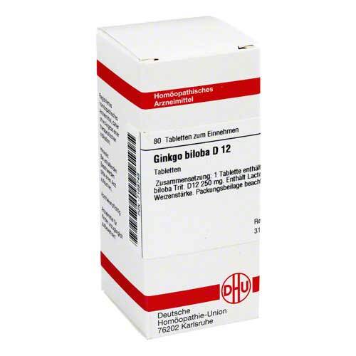 GINKGO BILOBA D 12 Tabletten - 1