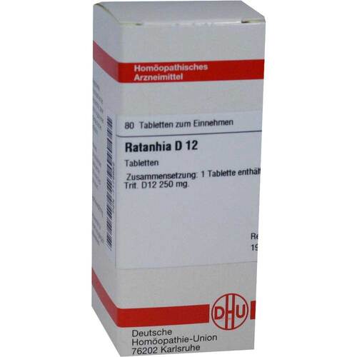RATANHIA D 12 Tabletten - 1
