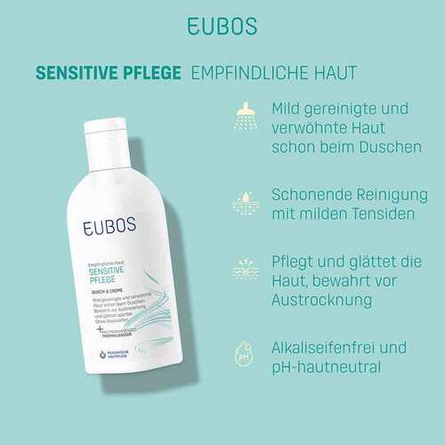Eubos Sensitive Dusch &amp; Creme - 3