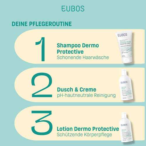 Eubos Sensitive Dusch &amp; Creme - 6