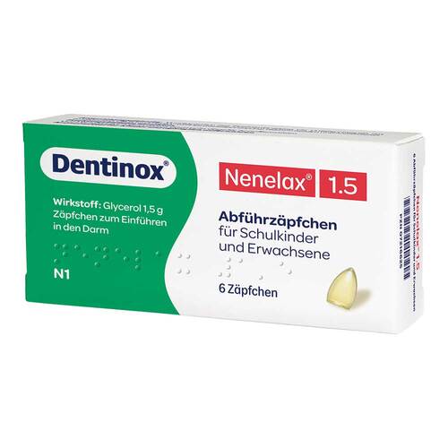 Nene Lax 1,5 Suppositorien f&uuml;r Schulkdr.und Erwachsene  - 1
