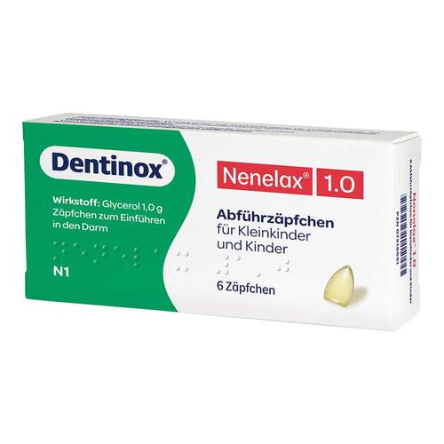 Nene Lax 1,0 Suppositorien f&uuml;r Kleinkinder und Kdr. - 1