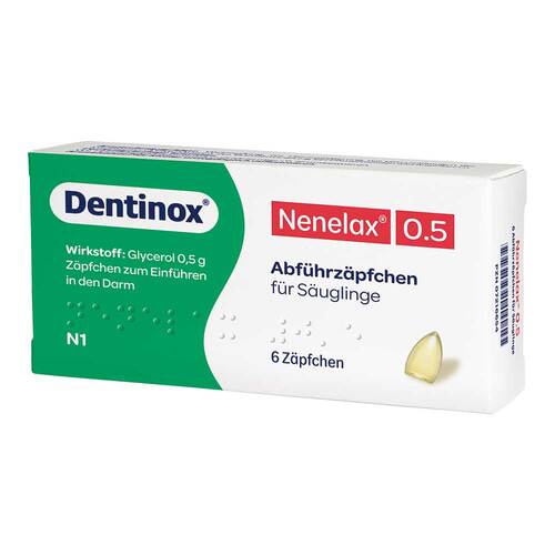 Nene Lax 0,5 Suppositorien f&uuml;r S&auml;ugl. - 1