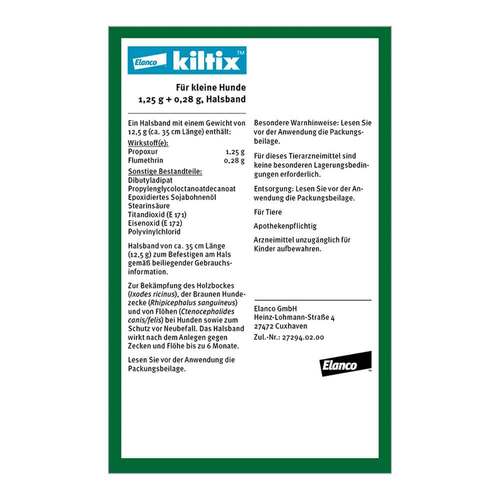 Kiltix Halsband f&uuml;r kleine Hunde - 3