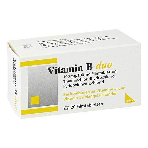 Vitamin B Duo Filmtabletten - 1