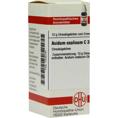 ACIDUM OXALICUM C 30 Globuli - 1
