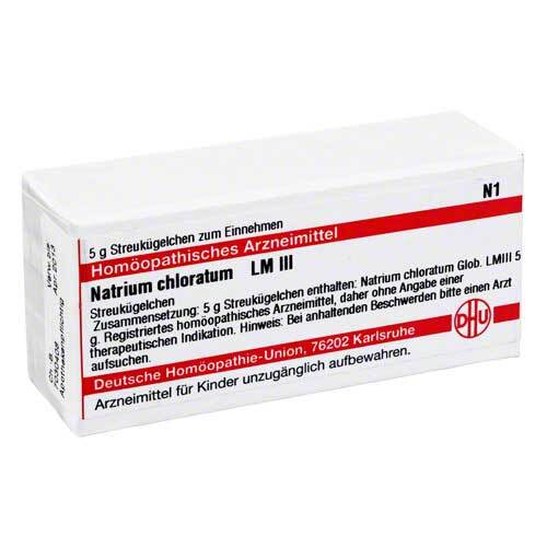 Natrium chloratum LM Iii Globuli - 1
