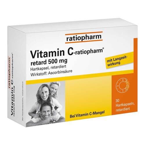 Vitamin C-Ratiopharm retard 500 mg Kapseln - 1