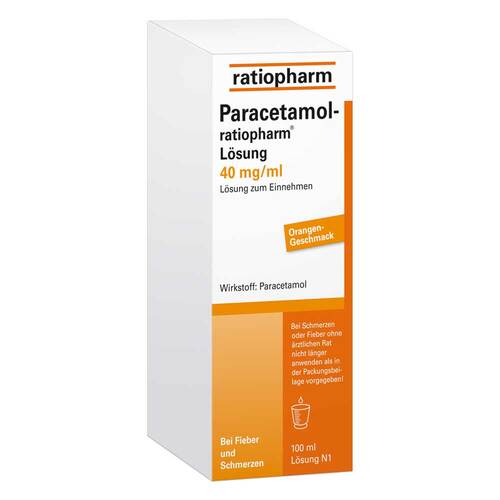 Paracetamol-ratiopharm L&ouml;sung - 1