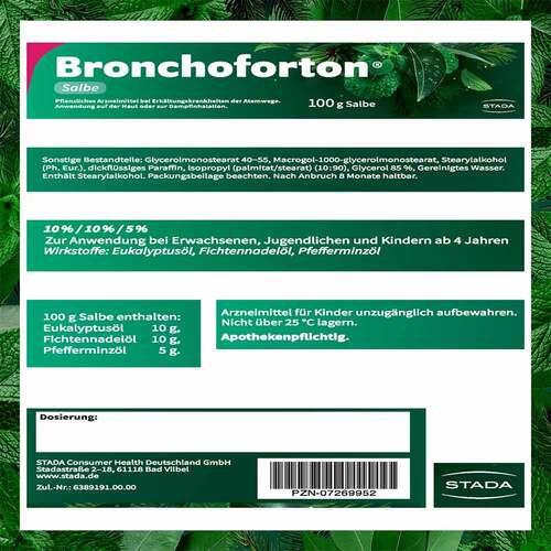 Bronchoforton Salbe - 9