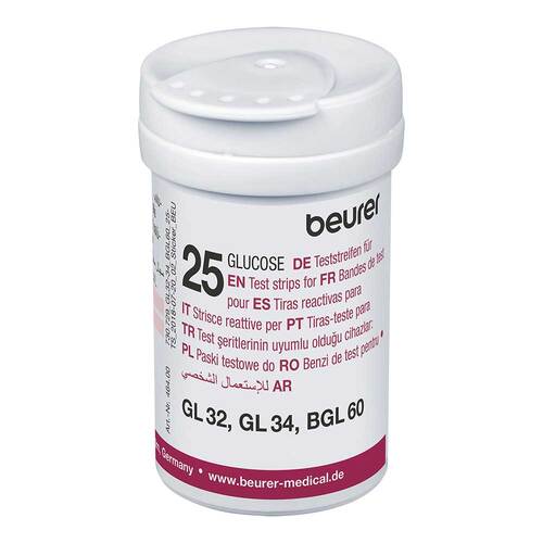 Beurer GL32 / GL34/BGL60 Blutzucker-Teststreifen - 1