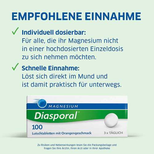 Magnesium Diasporal 100 Lutschtabletten - 6
