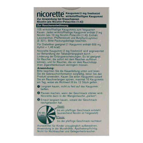 Nicorette Kaugummi 2 mg freshmint - 2