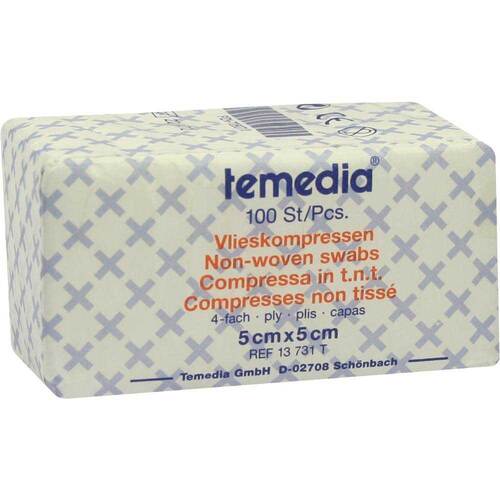 VLIESKOMPRESSEN unsteril 5x5 cm 4fach - 1