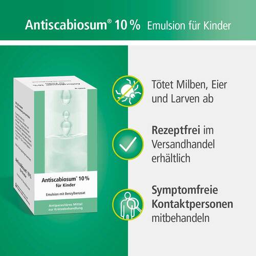 Antiscabiosum 10% f&uuml;r Kinder Emulsion - 5