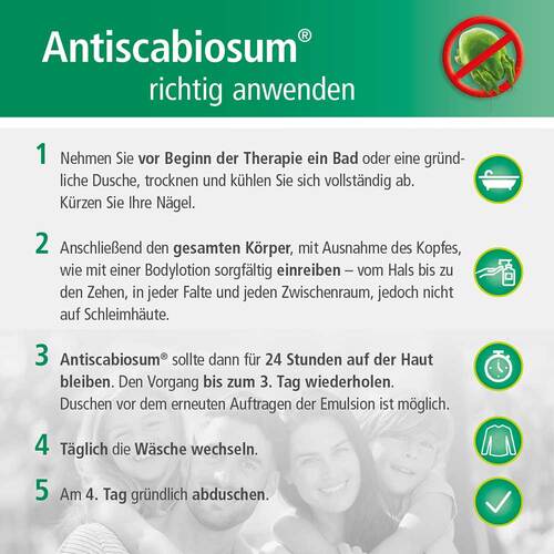 Antiscabiosum 10% f&uuml;r Kinder Emulsion - 6