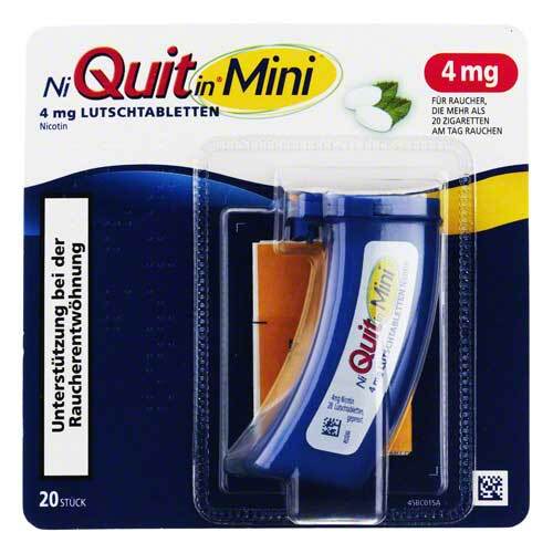 Niquitin Mini 4 mg Lutschtabletten - 1