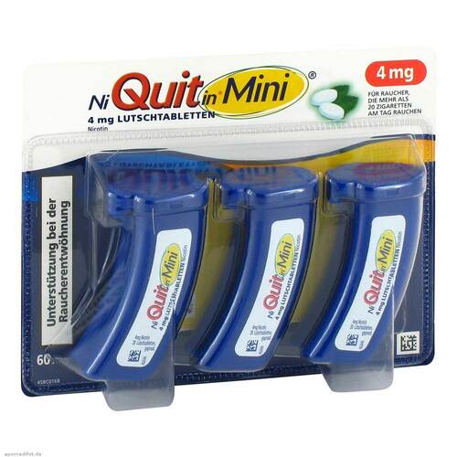 Niquitin Mini 4 mg Lutschtabletten - 1