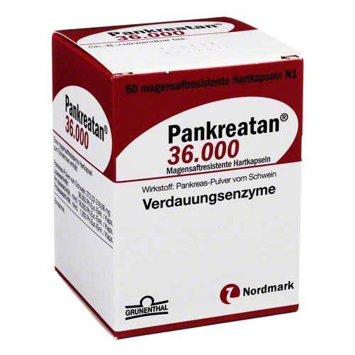 Pankreatan 36.000 magensaftresistente Hartkapseln - 1