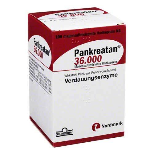 Pankreatan 36.000 magensaftresistente Hartkapseln - 1
