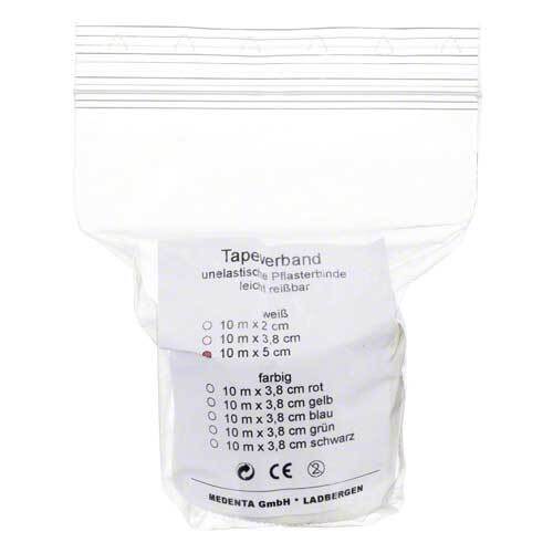 Tapeverband 5 cmx10 m wei&szlig; - 1