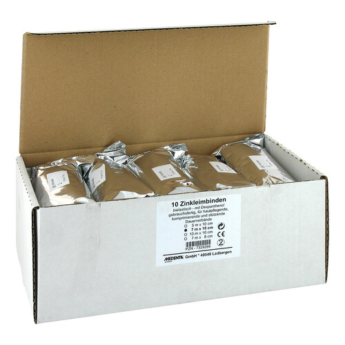 ZINKLEIMBINDE 10 cmx7 m - 2