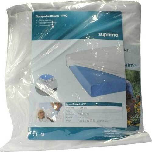 Suprima Spannbetttuch 3066 Pvc 100x200 cm wei&szlig; - 1